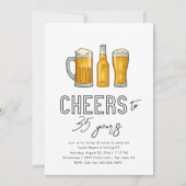 Salue Adulte Invitation Anniversaire | Invitation  (Devant)