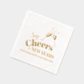 Saluez le champagne du Nouvel An 2025 (Gauche)