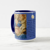 Saluez Mary Prayer Mug (Devant gauche)