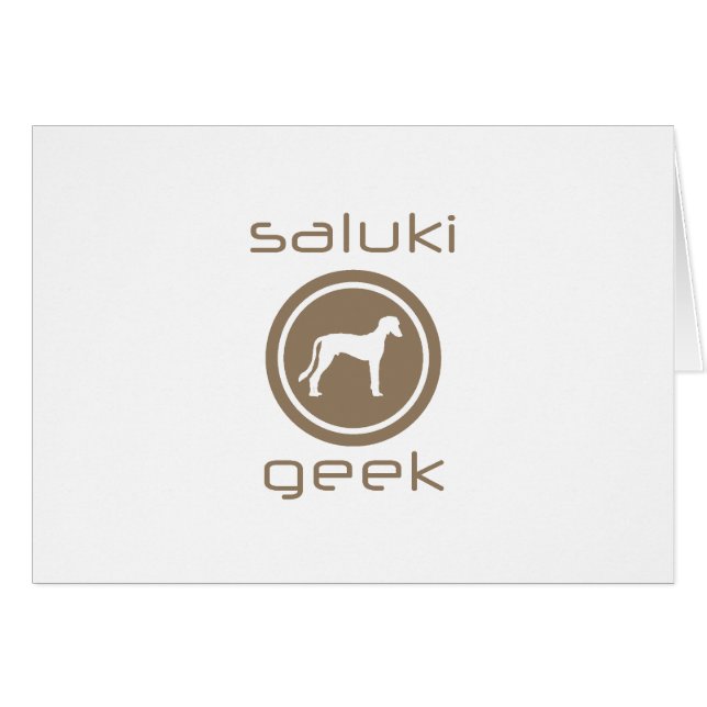 Saluki (Voorkant Horizontaal)
