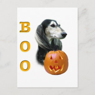 Saluki Boo Briefkaart