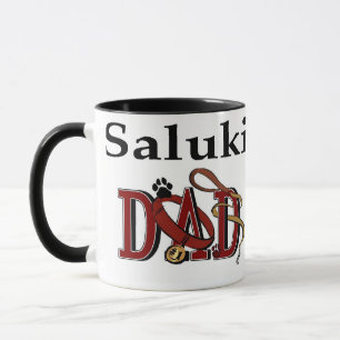 Saluki Dad Gifts Mok