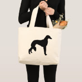 Saluki Dog Tots et Sélections de sacs (Devant (produit))