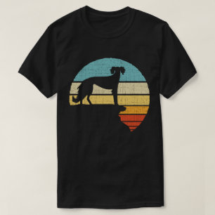 Saluki Eigenaar Retro Vintage 60s 70s Hondenliefhe T-shirt