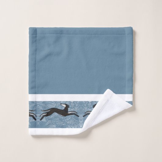 Saluki Greyhound Bad Handdoek (Wasdoekje)