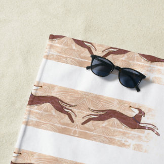 Saluki Greyhound Strandlaken