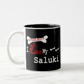 Saluki (I Love) Mug (Gauche)