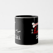 Saluki (I Love) Mug (Centre)