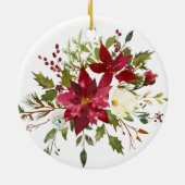 Saluki kerstornament keramisch ornament (Achterkant)