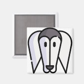 Saluki Magneet (Voorkant / Achterkant)