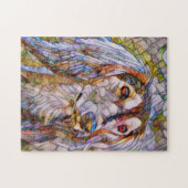 Saluki Painting Puzzle Legpuzzel (Horizontaal)