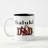 Saluki Papa Mug (Gauche)