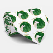 Saluki Peace Stropdas (Opgerold)