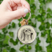 SALUKI SLEUTELHANGER (Hand)