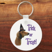 Saluki Trick Sleutelhanger (Voorkant)