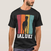 Saluki Vintage  2 T-shirt (Voorkant)