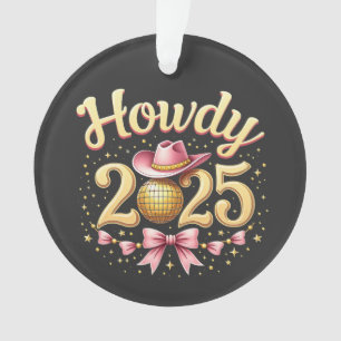 Salut 2025 Nouvel An Cowboy Western
