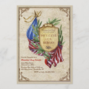 Salut À Notre Invitation De Héros