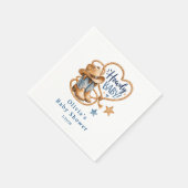 Salut Bébé Serviette en Papier Cowboy (Coin)