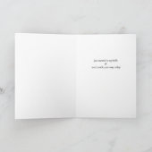 Salut ! - Carte de vœux florale lumineuse (Intérieur)