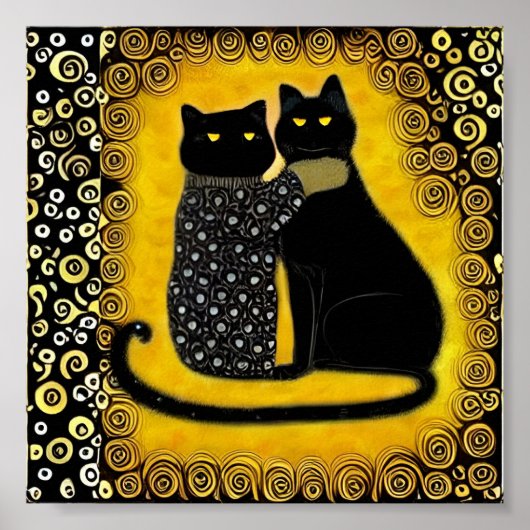 Salut ! Chat ! Poster (Devant)