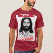 Salut | Jésus | Bourgogne | Unisex | T-shirt (Devant)