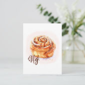 Salut ! Kanelbullar Fika Carte postale (Debout devant)