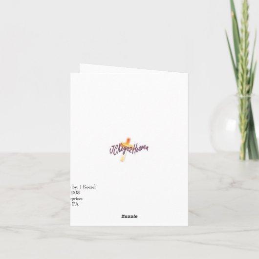 Salut là carte de note (Dos)