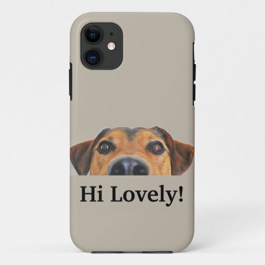 Salut Lovely! iPhone 11 Coque Pour Amoureux de les (Dos)