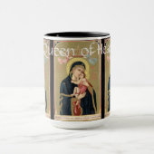 Salut Reine du Ciel, Mug de prière.  (Centre)