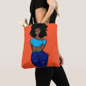 Salut ! Sac en toile (De près)