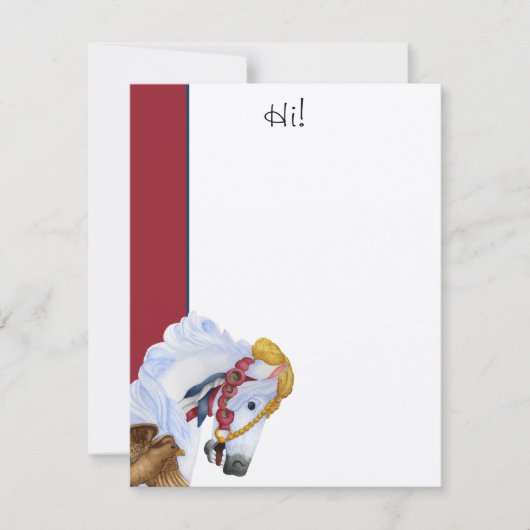 Salut safran ! Carte de correspondance simple (Devant)