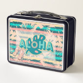 Salutation Aloha avec tongs Lunchbox (Devant)