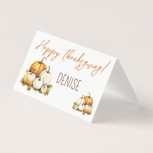 Salutation d'action de grâce, Cartes de siège Citr (Front)