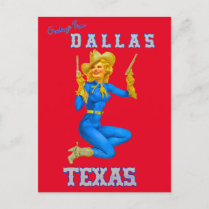 Salutation de Dallas Texas  Carte postale