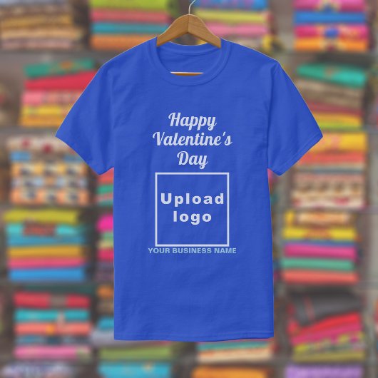 Salutation de Saint-Valentin sur le T-shirt Royal 