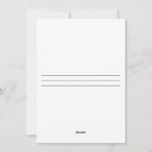 Salutation de saison - Carte de Noël (Dos)