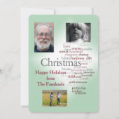 Salutation des Modèles photo de vacances à deux cô (Dos)