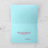 Salutation douce pain d'épices maison carte de vac (Intérieur)