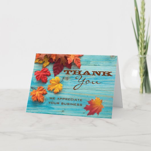 Salutation Merci turquoise (Devant)