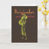 salutation ou carte pour notes d'illustration de (Fleur jaune)