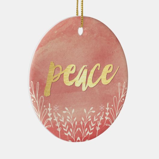 Salutation pacifique Ornements personnalisés (Droite)