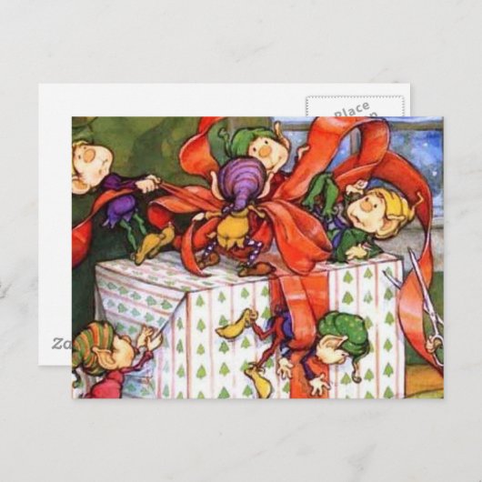 Salutation par carte postale de vacances (Devant / Derrière)