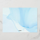 Salutation photo de vacances des tortues de mer (Verso)