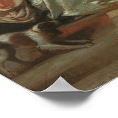 Salutation - Poster d'art raffiné Pieter de Hooch (Coin)