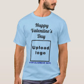 Salutation Saint-Valentin d'affaires sur T-shirt b (Devant)