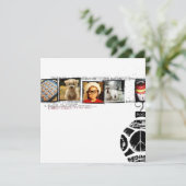 salutation saison noël instagram carte photo (Debout devant)
