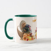 Salutation Turquie Citrouilles Mug (Gauche)