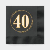 Salutations À 40 Ans De Quarante Quarante-Quarante (Recto)