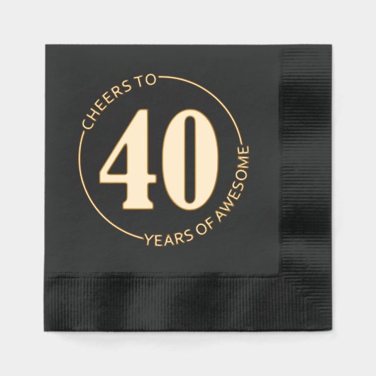 Salutations À 40 Ans De Quarante Quarante-Quarante (Recto)